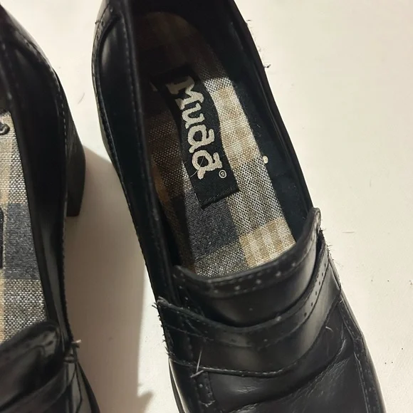Vintage mudd platform loafers - Picture 13 of 14